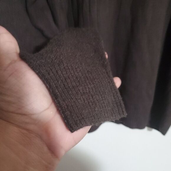 Geoffrey Beene Men's Pullover Brown Sweater Size L - Picture 8 of 9